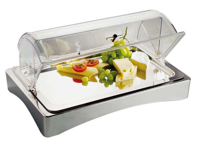 EXPOSITOR REFRIG.56.5X36X8.5CM INOX